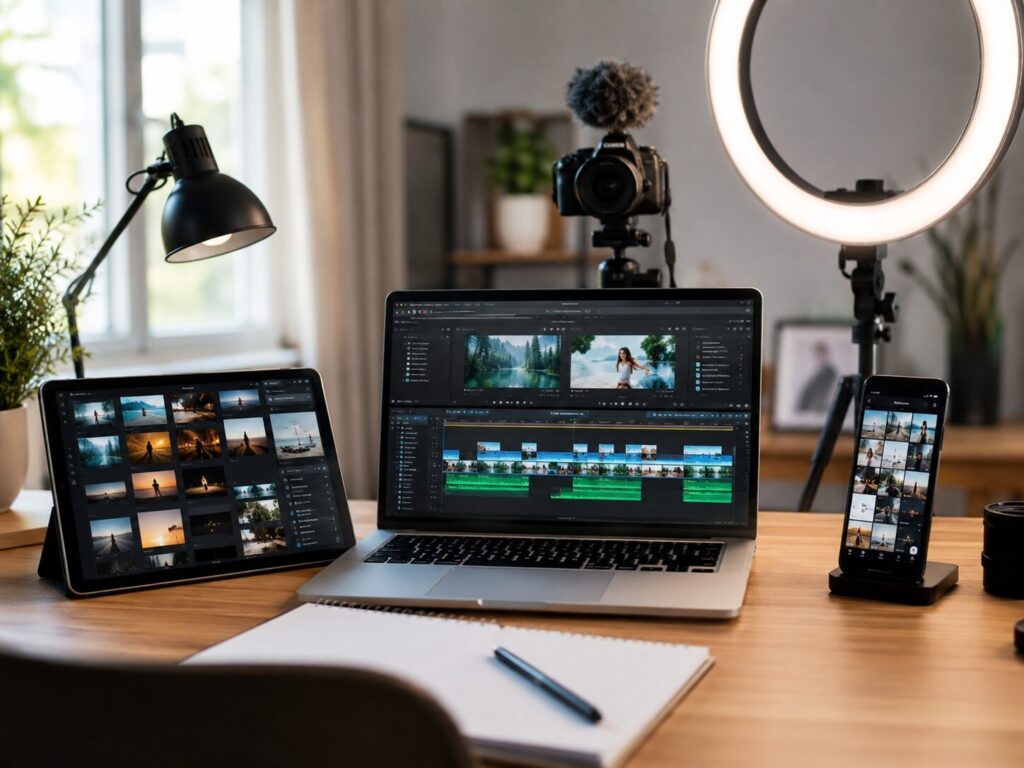 Different content platforms for affiliate marketing including blog, YouTube, and short-form video