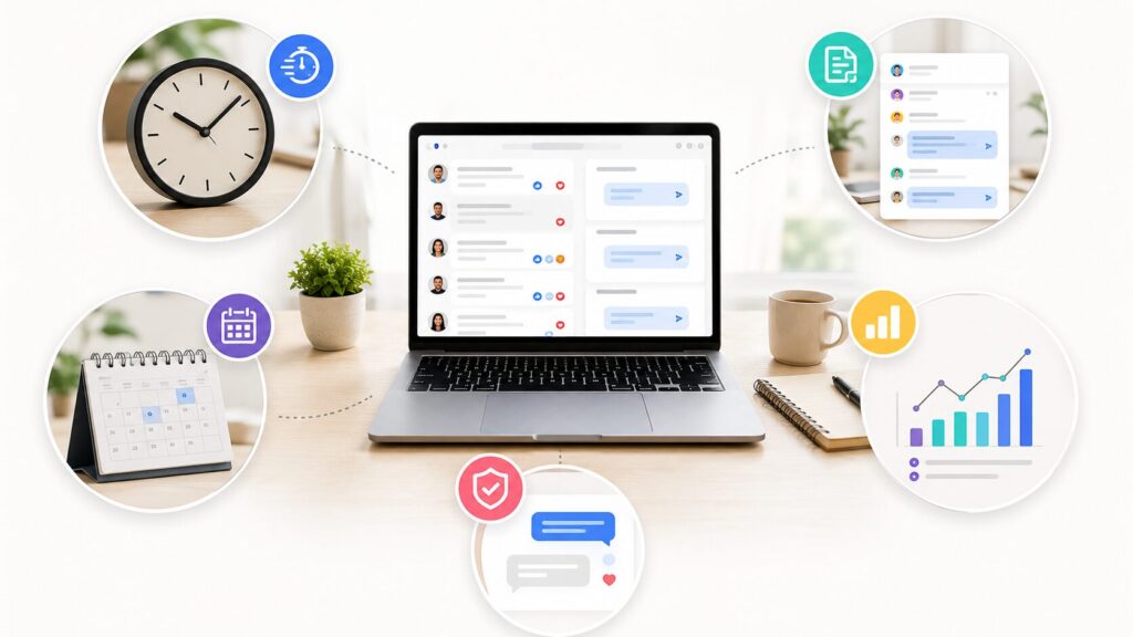 Tips for successfully managing and replying to social media comments remotely